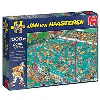 Puzzle Jumbo Campeonato de Hockey 1000 Piezas Jan Van Haasteren