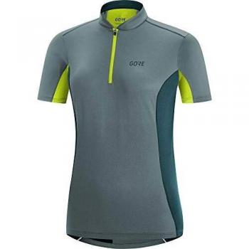 GORE WEAR Mujer C3 Maillot Zip, Nórdico/Nórdico Oscuro, 34