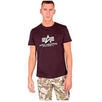 Alpha Industries Basic Short Sleeve T-Shirt for Men - Available in Various Colors and Sizes