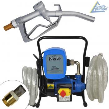 AMUR Gasóleo de energía Bomba de combustible Bomba Bomba de combustible Bomba de alimentación de 230 V barril Azul