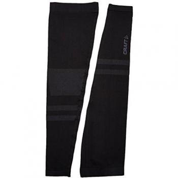 Craft Seamless Leg Warmers 2.0 - Black/Grey M-L