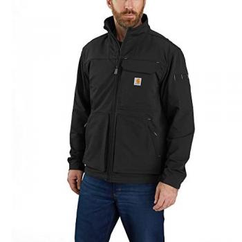 Carhartt Men's Super Dux Mock Neck Water-Repellent Jacket - Black - Size 2XL