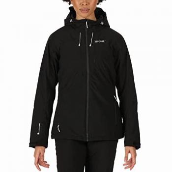 Chaqueta impermeable insulada para mujer Regatta Highton Stretch II modelo Rwp367 800 color negro