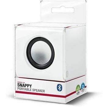 SpeedLink SL-8908-WE - Altavoz portátil Bluetooth, 3 W RMS, blanco