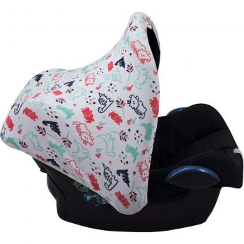 Capota universal para silla coche grupo 0 - Maxi-Cosi - Portabebés Jyoko con diseño Dino Party