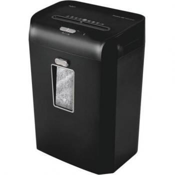 Rexel Promax QS RSX1035 Destructora de Papel Corte en Partículas, Capacidad 10 Hojas, Seguridad P4, 35L, Negro - 2104585EU