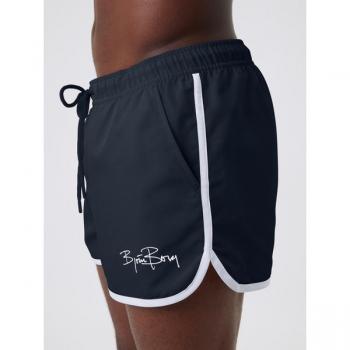Borg Retro Swim Shorts - Navy, Size L, Björn Borg