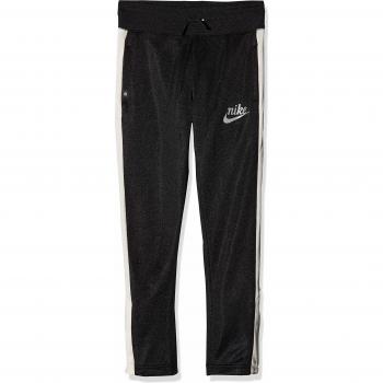 NIKE G NSW Icon Pant Track FLC Pantalones, Niñas, Black/Pale Ivory/Reflective si, XL