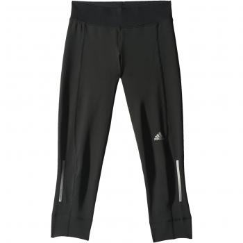 adidas Run 3/4 Tight W - Mallas para mujer, color azul / gris / negro / blanco, talla XL