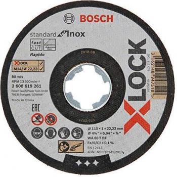 Bosch Professional 2608619266 Pack of 10 Straight Cutting Disc Standard