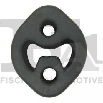 FA1 Rubber Strip para sistema de escape 553-913, soporte de tubo de escape, material duradero, resistente a altas temperaturas, diseño específico para ajuste en vehículos, fácil instalación
