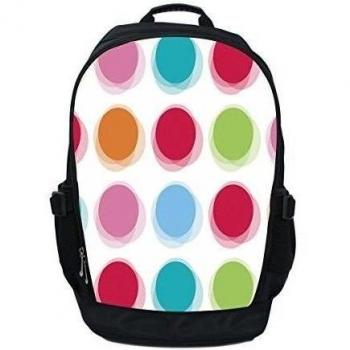 LUXBURG® 17 Mochila para ordenador portátil - Puntos coloridos