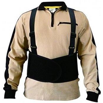 Delta plus - Cinturon lumbar mantenimiento poliester elastano talla -m