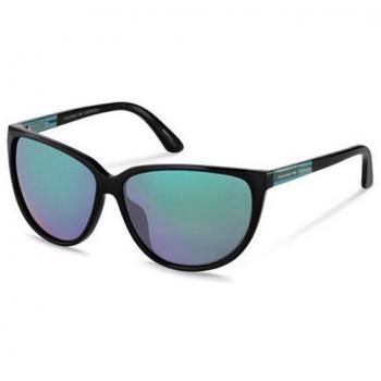 Porsche Design P8588 A Women's Sunglasses Black Size 61