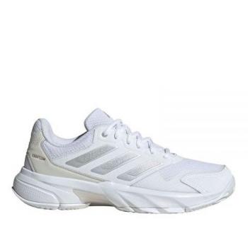 adidas CourtJam Control 3 Zapatilla Todas Las Superficies Mujeres - Blanco, Plateado - Talla 36