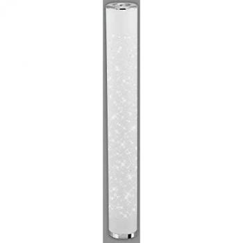 Lámpara de Pie LED Yota, Efecto Cielo Estrellado, Interruptor con Cable, Luz Blanca Cálida 3000K, Color Cromado, Dimensiones 13 x 103.5 cm