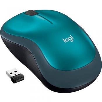 Logitech M185 Blue Wireless Optical Mouse