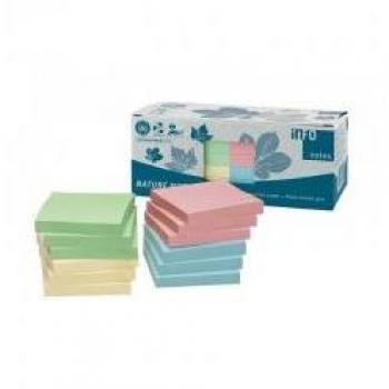 Bloc 100 Notas Adhesivas 76X76 mm Fixo Colores Pastel