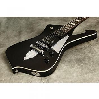 Ibanez PSM10BK Paul Stanley Signature Electric Guitar, Rosewood Fretboard, Black