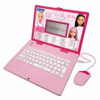 Portátil educativo bilingüe Barbie - 124 actividades en inglés y español