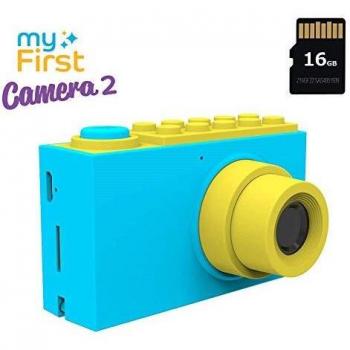 Oaxis myFirst Kids Full HD Waterproof Camera Childrens HD Digital Camera Kids Waterproof Digital Video Camera 2 LCD Colour Screen 8MP Camera for Kids