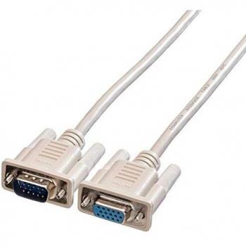 Cable VGA Prolongador 6m HD15 Macho a Hembra
