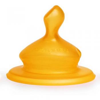 Suavinex™ Anatomical Latex Nipple With Wide Mouth M 6m 2uts Orifice