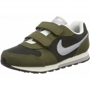 Nike MD Runner 2 (PSV), Zapatillas de Deporte para Niños, Multicolor (Sequoia/Wolf Grey/Olive Canvas/Sail 301), 27.5 EU