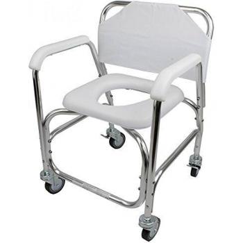 Ayudas Dinámicas QA-00332/01 - Silla de ruedas para baño económica