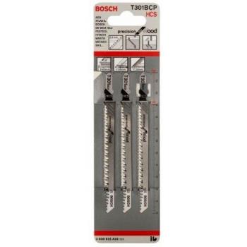 Bosch Professional 3 x Hojas de sierra de calar T 301 BCP