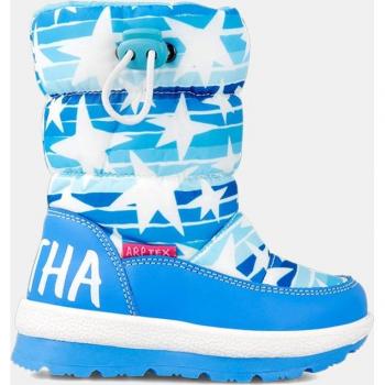 Botas de niña tipo apreski acolchadas con estampado de estrellas Agatha Ruiz de la Prada