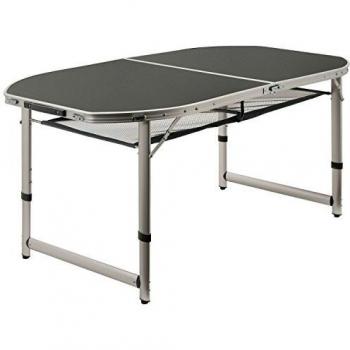 Mesa de camping plegable y regulable en altura para 6 personas - 150 x 80 cm - Campfeuer