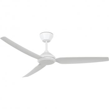 Ventilador de techo exterior Polis DC blanco Ø 137 cm IP55 silencioso