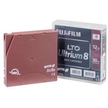 Fujifilm LTO Ultrium 8 Data Cartridge - 12TB, Magnetic Tape Storage, High Capacity, Data Backup and Archiving Solution, Compatible with LTO-8 Drives