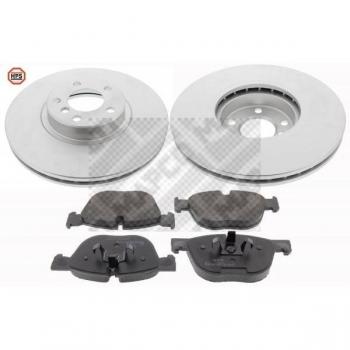 Kit de frenos de disco MAPCO 47987HPS con pastillas y discos incluidos