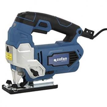 Sierra de calar electrónica 800W con láser, LED y 6 velocidades variables (0-45º, 0-3000rpm)