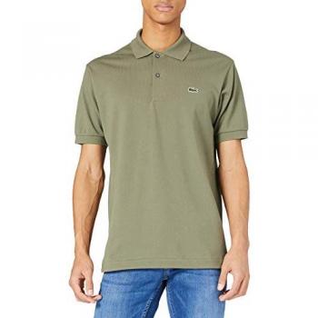 Lacoste Classic Fit Green Short Sleeve Polo Shirt for Men - Size XS