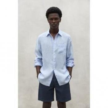 Camisa de hombre Adan azul ECOALF confeccionada de manera sostenible