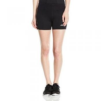 ASICS 110427 - Pantalones cortos para mujer, color negro, talla L