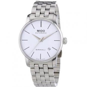 Mido Baroncelli Automatic Men's Watch 38mm Silver