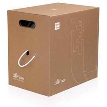 Ubiquiti UniFi Cat6 CMP Networking Cable, 305m, Plenum Rated