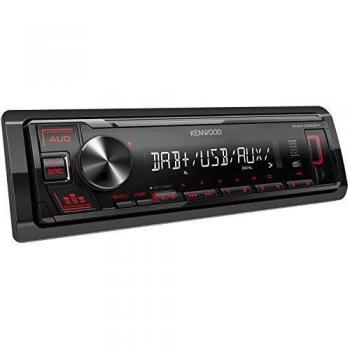 Kenwood KMM-DAB307 Reproductor de CD para Coche con Radio DAB+/USB/AUX