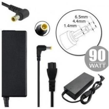 Adaptador de corriente Nilox 90W para Sony, 19.5V 4.7A, con conector de 6x4.4mm, color negro