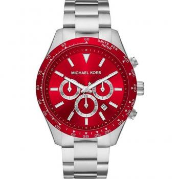 Michael Kors MK8822 - Reloj de cuarzo para hombre (45 mm, color rojo)