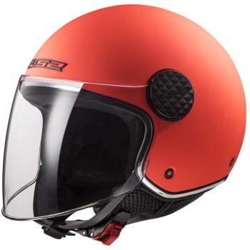 LS2 Casco de moto OF558 SPHERE LUX MATT Naranja, Naranja, M