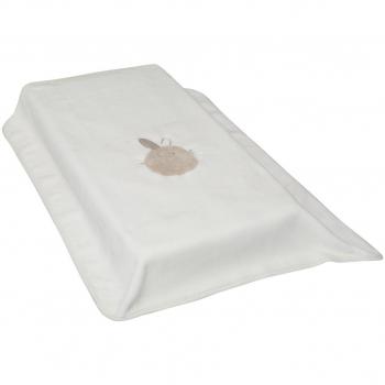 Cambrass Lapin - Manta bordada pes, 110 x 140 cm, color beige