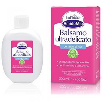 Euphidra AmidoMio Ultra-Delicate Conditioner 200 ml - Detangling and Nourishing for Sensitive Skin