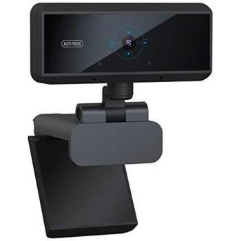 LTJX HD 1080p CáMara Web con Microfono USB Web CAM Horizontal 360 ° de Rotación para Ordenador Portáil Videollamadas y GrabacióN