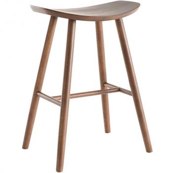 Taburete de bar nogal 65 cm DEMORY