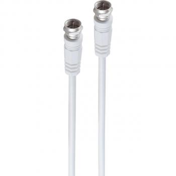 Cable coaxial F tipo shiverpeaks de 1,5 m con conectores F, alta calidad (100 dB)